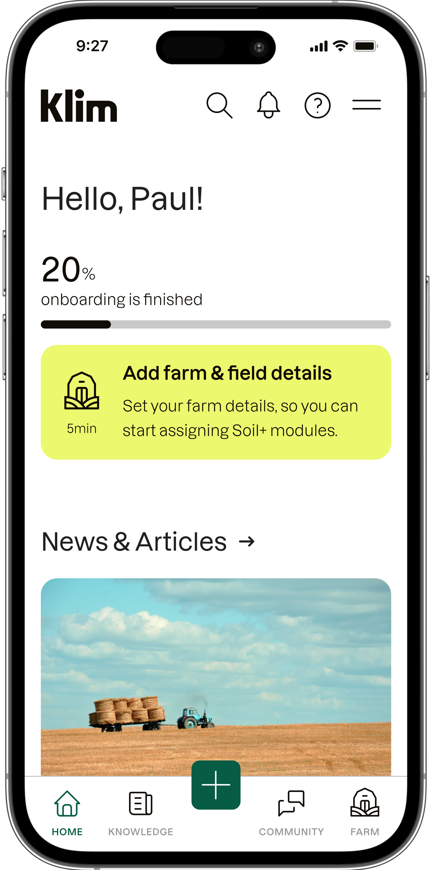 Picture of Klim App