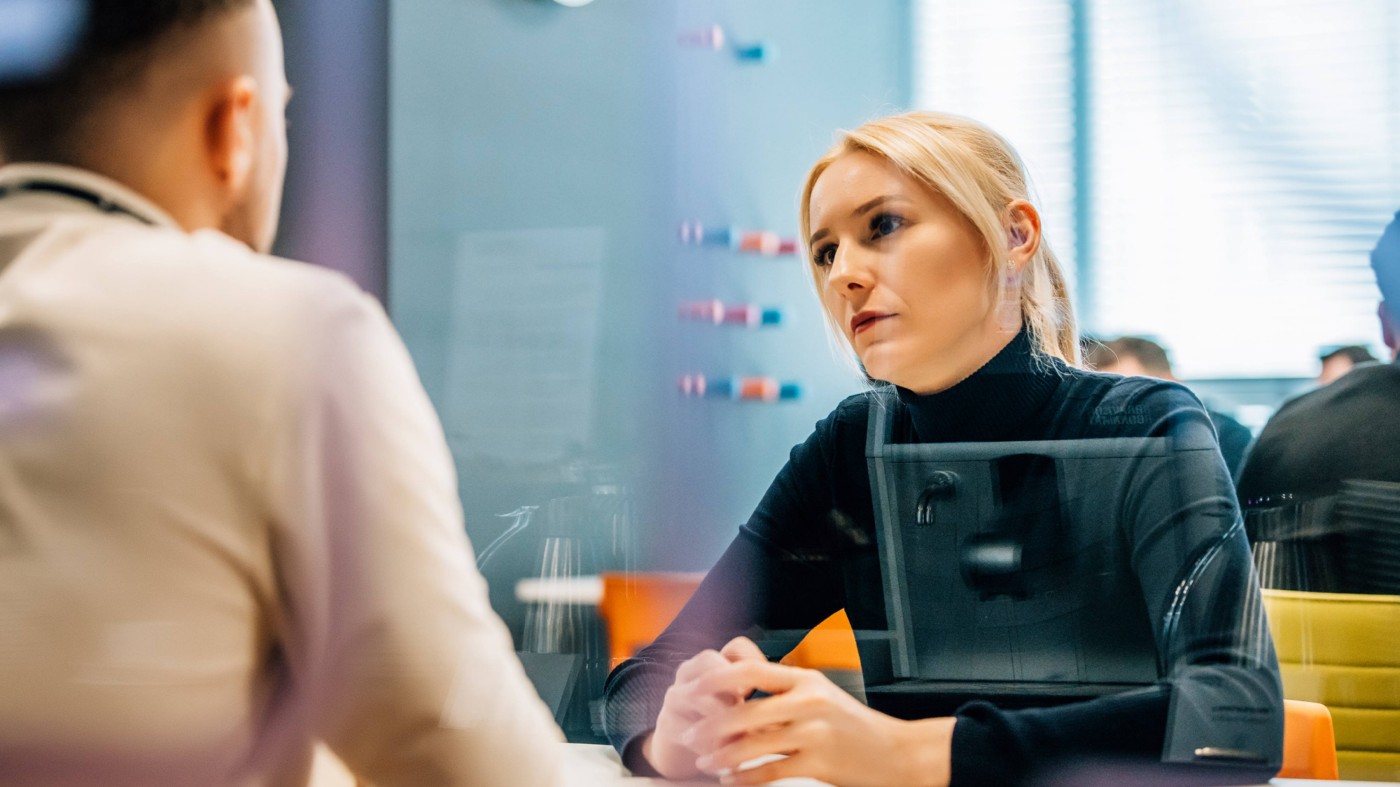 Meeting with Magdalena Chalas in a one to one atmosphere.