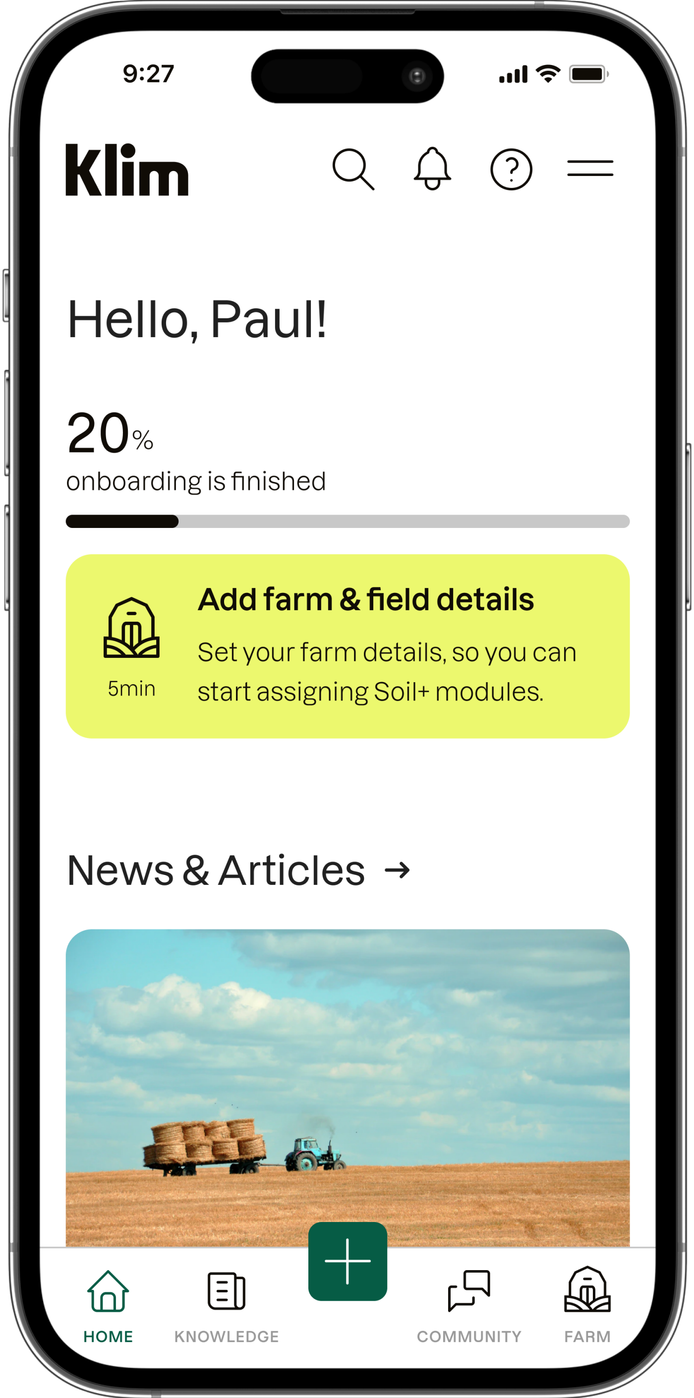 Picture of Klim App