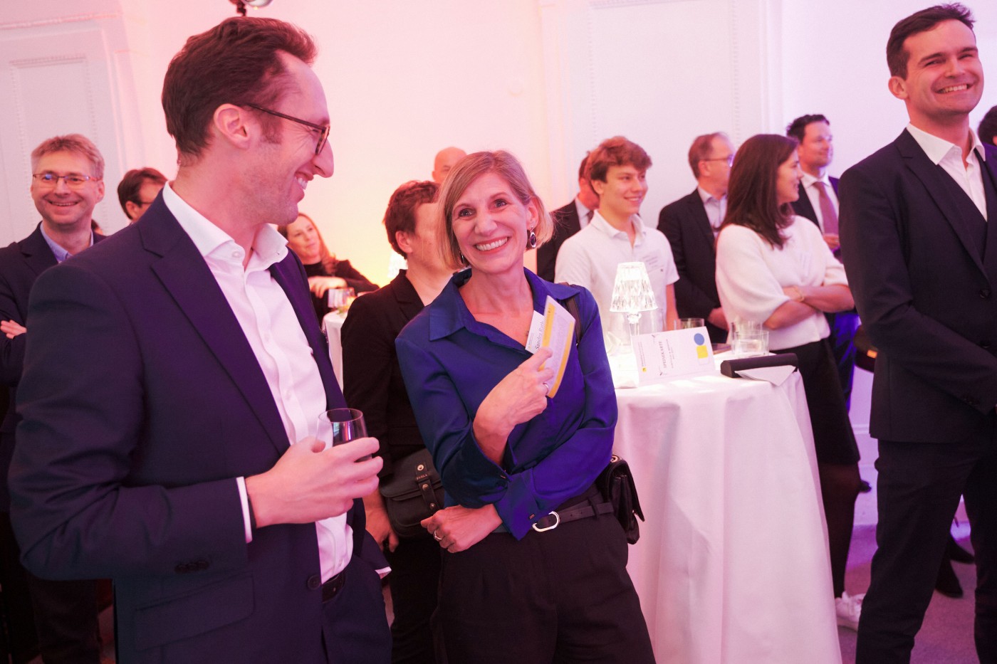 People Laughing at the Portfolio & Investor Day